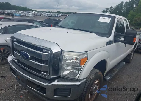 2015 Ford F-250 Xlt из США, поврежденный, VIN 1FT7X2B60FEA21482